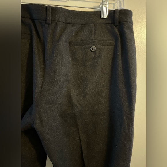 Ralph Lauren Black Label Dark Gray Wool Cashmere Blend Pant Size 12 - Picture 9 of 11